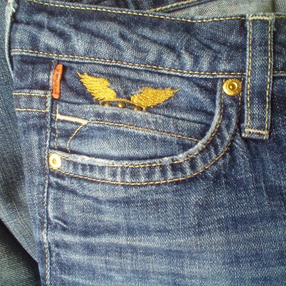 Authentic Original Robin's Jean Bootcut Los Angeles Size: 28 - Picture 11 of 16